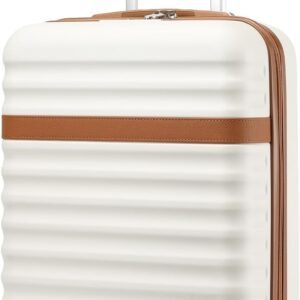 20 Inch Expandable Hard Shell Carry On Luggage with TSA Lock and Spinner Wheels