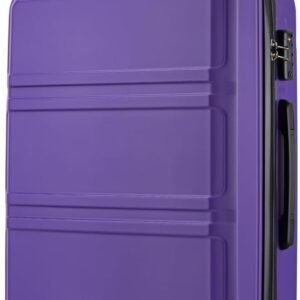 24 Inch Luggage with Spinner Wheels and Combination Lock