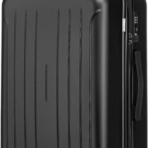 24 Inch Medium Checked Luggage with Combination Lock