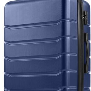 28 Inch Large Checked Luggage with Spinner Wheels and Hard Shell