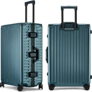 28 Inch Large Zipperless Hard Shell Luggage with Spinner Wheels