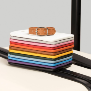 Premium Colored Luggage Tags | Travel Bag & Suitcase Tags (Pack of 2)